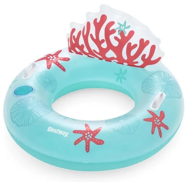 Bestway 43730 Felfújható gyűrű Coral Bliss, átmérő 107 cm
