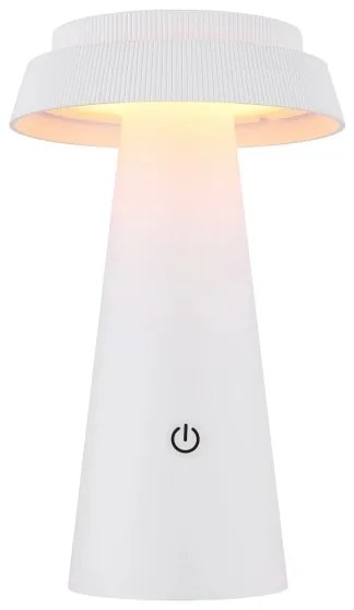 Globo 36624W - LED Dimmelhető napelemes érintős lámpa LED/4W/3,7W IP54 fehér