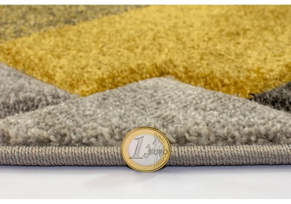 Sárga-szürke szőnyeg 160x230 cm Nimbus – Flair Rugs