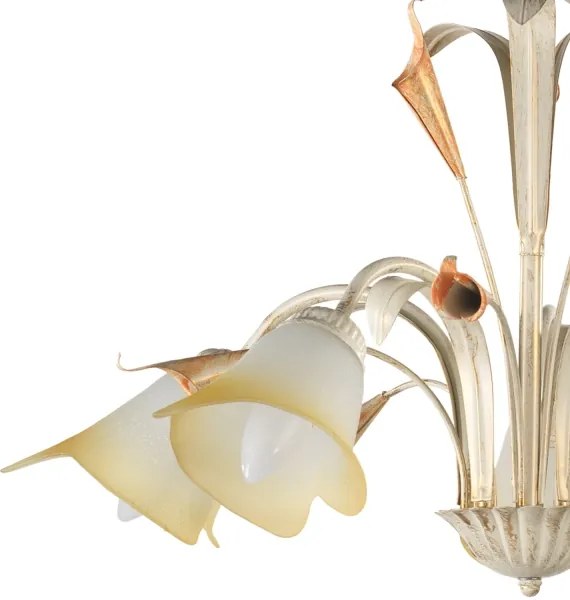 ONLI - Csillár láncon LUCREZIA 5xE14/6W/230V krém