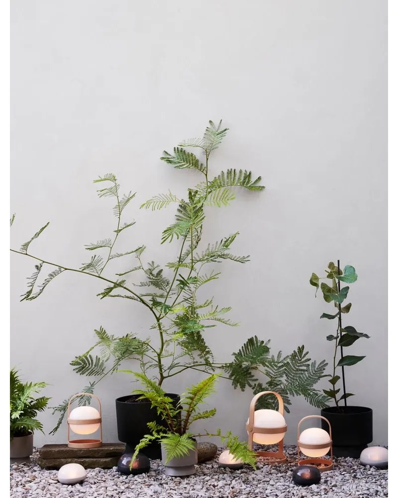 Napelemes-USB-s hordozható LED kültéri lámpa ø 12 cm Soft Spot – Rosendahl