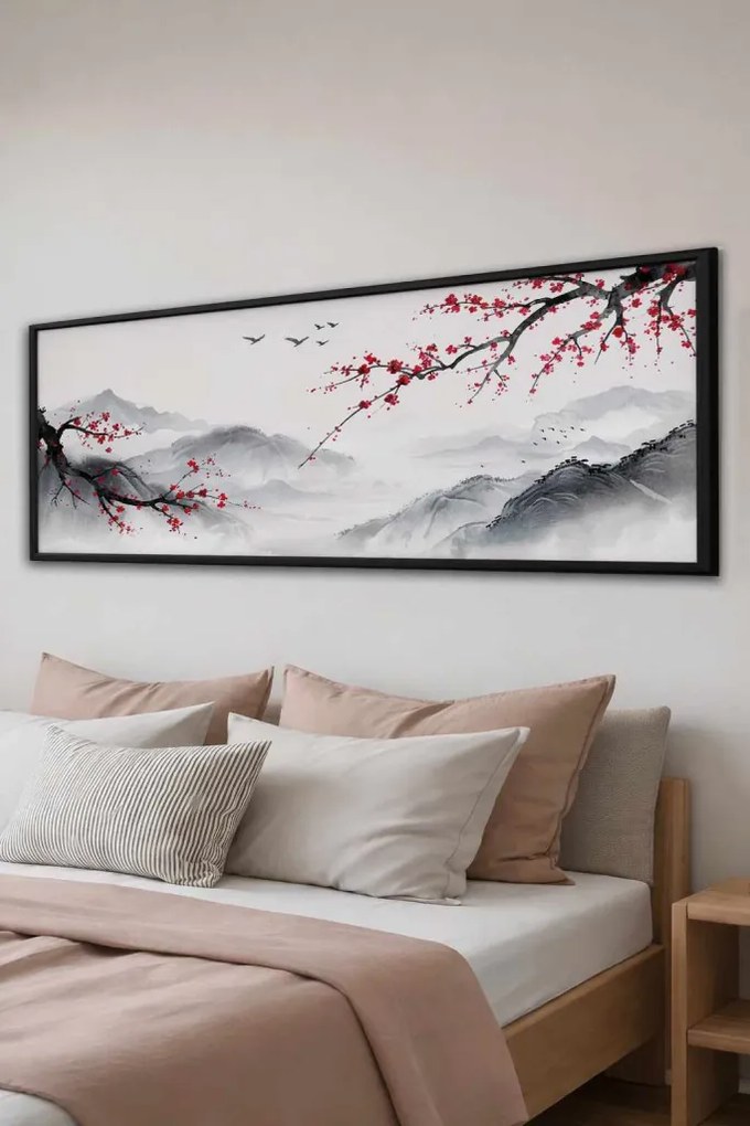 Artsyhmdfyty11-12050 keretezett MDF falikép, 50 x 120 cm