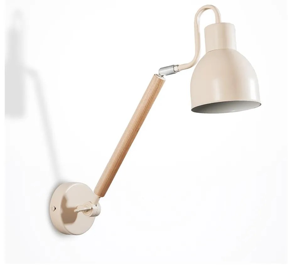 Light4home Fali lámpa KALLITHEA 1xE27/60W/230V bézs 30755-cl407-pla000-cp000