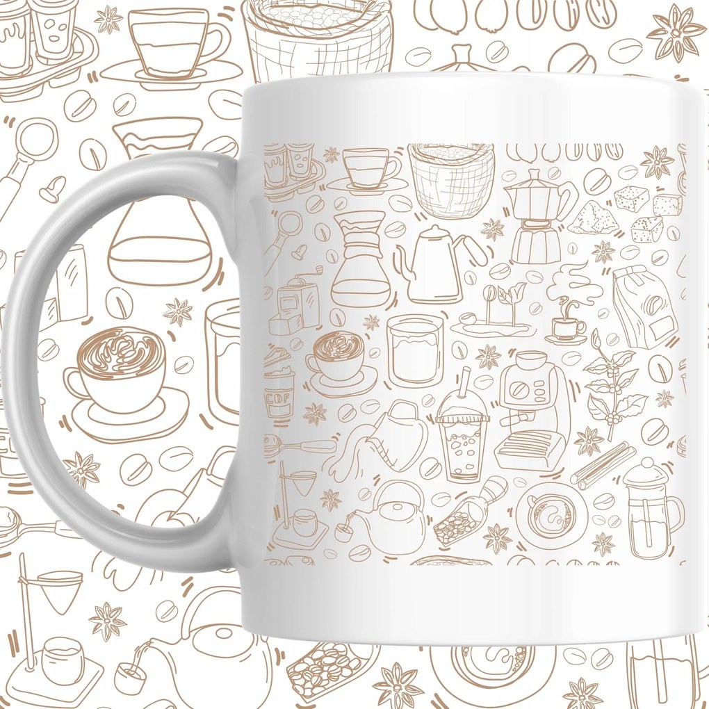 Bögre Nyomtatott Kávé Munkahelyi Iroda Stílusos Ajándék