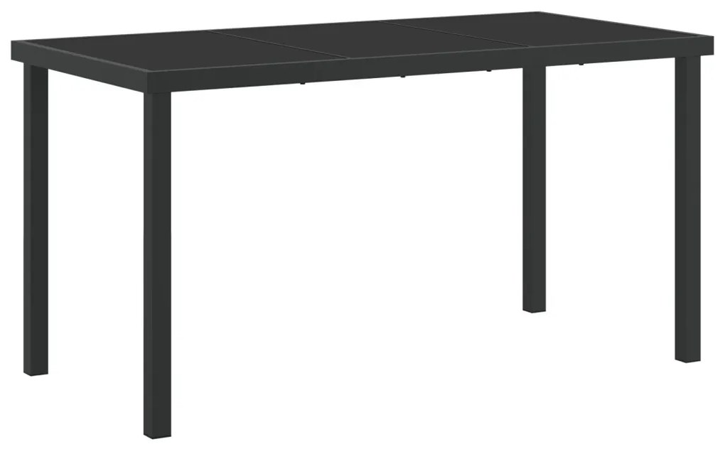 5 Részes Kerti Étkező Szett - Barna Poly Rattan