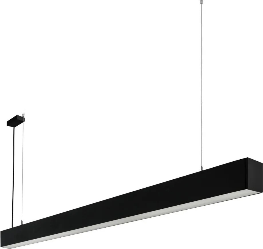 ITALUX PRD5470200BK830PN TRAVERSI Modern Led Függesztett Lámpa Fehér, Matt Fekete LED IP20