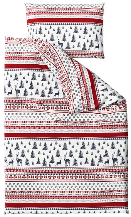 Mikroszálas ágyneműhuzat TWINKLE CHRISTMAS színes Ágyneműhuzat mérete: 2 db 70 x 90 cm | 200 x 220 cm