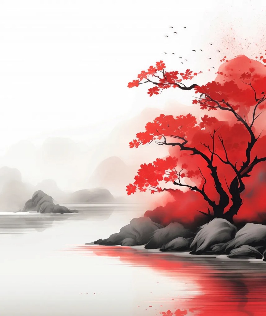 Poszter 40x50cm Nyugalom a meditációnál