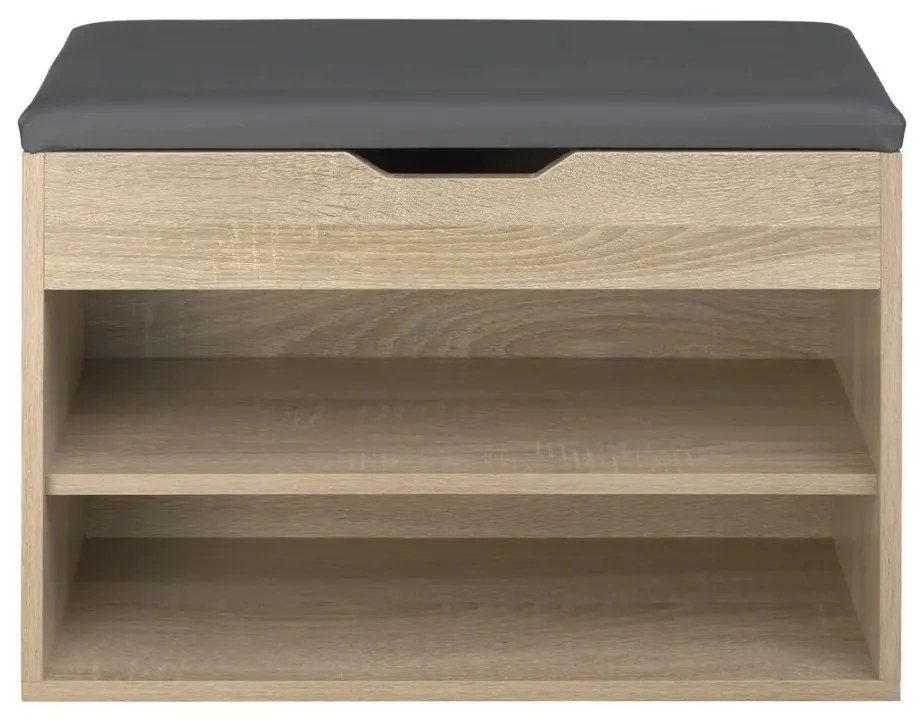 Intenso cipőpad / cipőtároló - 60 cm (sonoma tölgy)