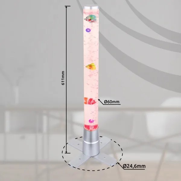 Globo 9017 - LED RGB Dekorlámpa MENDOZA 9xLED/0,06W/230V