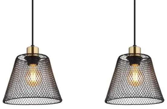 Globo 15646-3H - Csillár zsinóron BAKU 3xE27/40W/230V