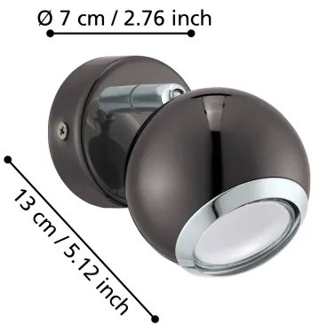 Eglo 31005 - BIMEDA LED spotlámpa 1xGU10/3W/230V