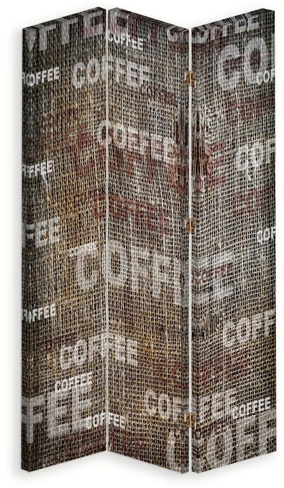 Gario Paraván Kávé Méret: 145 x 170 cm, Kivitelezés: Klasszikus paraván