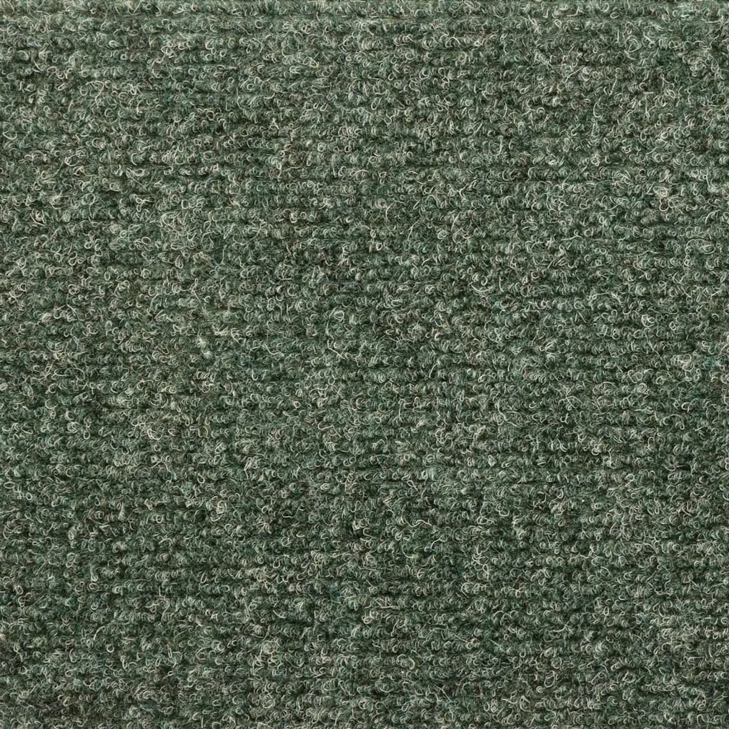 10 db zöld tűlyukasztott öntapadó lépcsőszőnyeg 65 x 21 x 4 cm