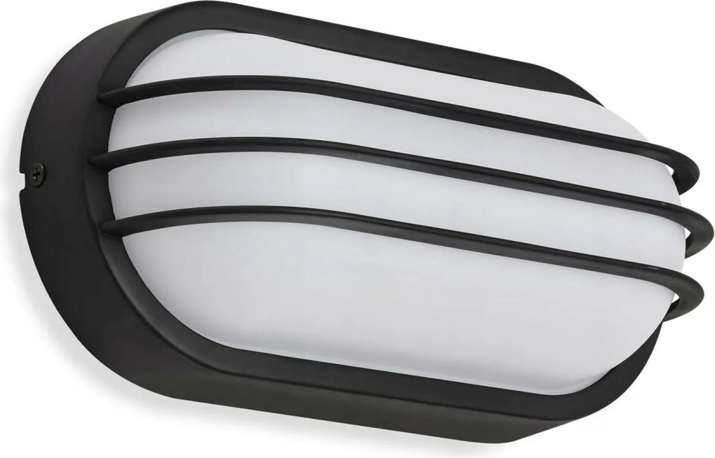 Telefunken Led kültéri fali lámpa 24cm 12W 1200lm IP44 fekete