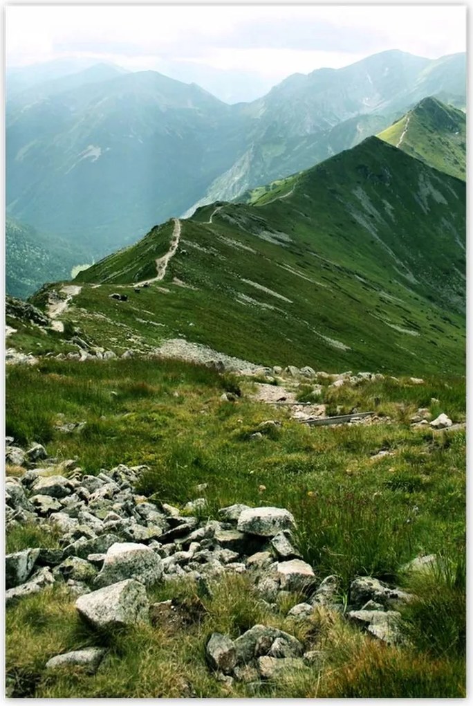 Poszterek 60x90 Tátra Lengyel hegyek Kilátás