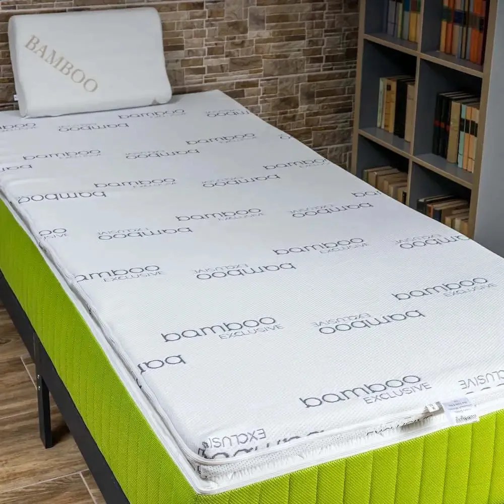 Vitaroll - Akupresszúrás 7 zónás Fedőmatrac Bamboo huzattal 120x200cm