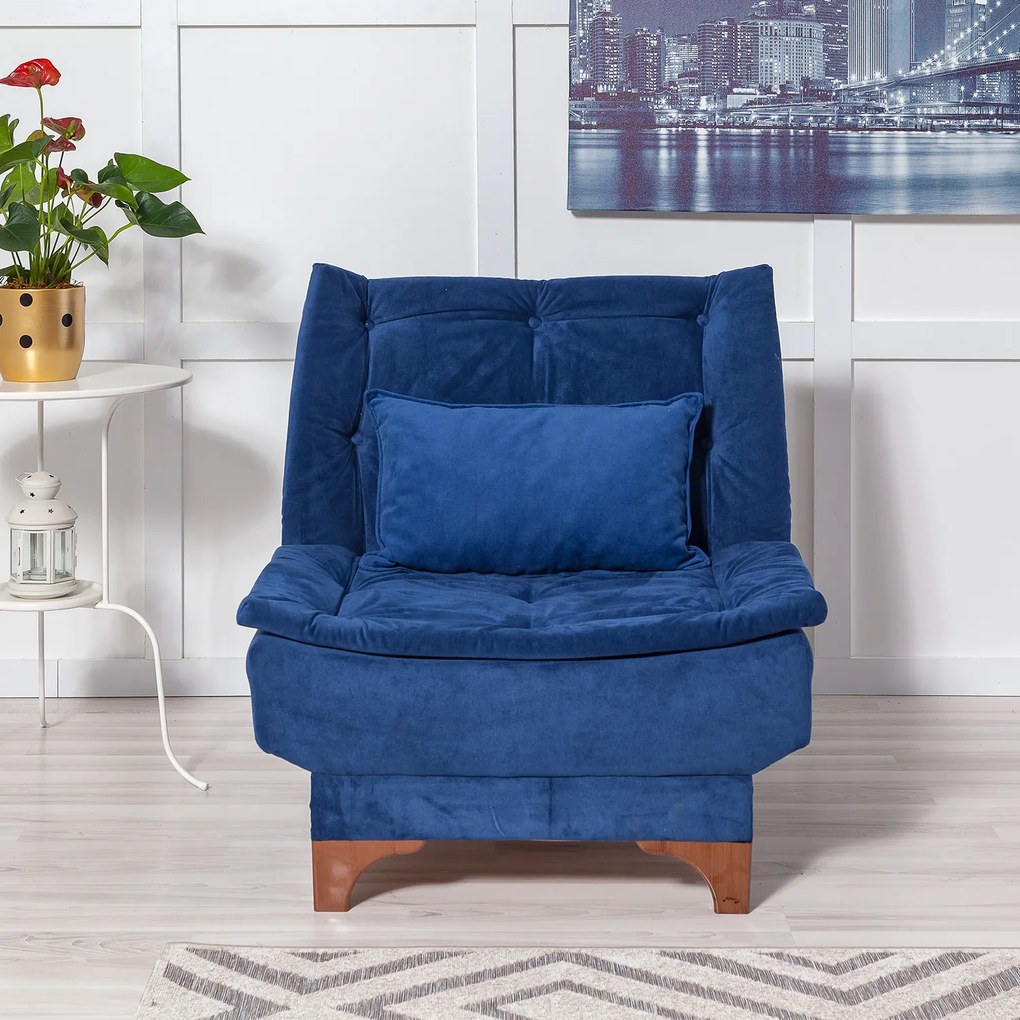 Relax fotel Klaudi B (sötétkék). Akció -19%. 1087850