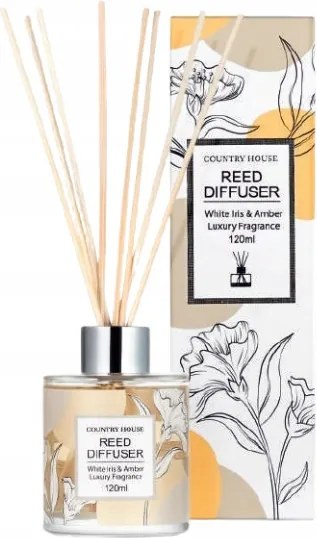 Country House White Iris &amp; Amber Luxury Fragrance 120ml aroma diffúzor