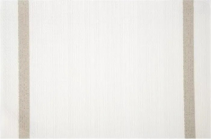 Asztali alátét szett 6 db 30x45 csíkos krém-BÉZS