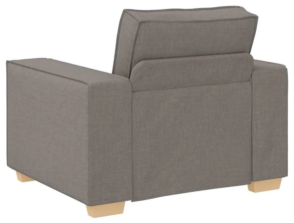 bézs szövet kanapéfotel 60 cm
