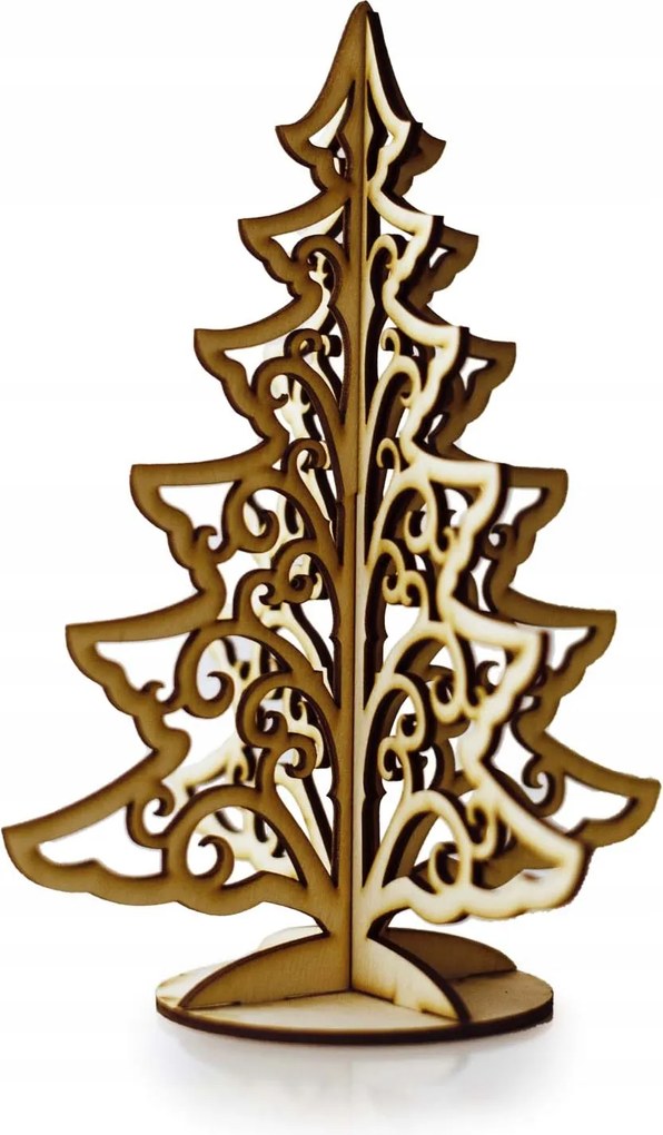 3D álló fa karácsonyfa
