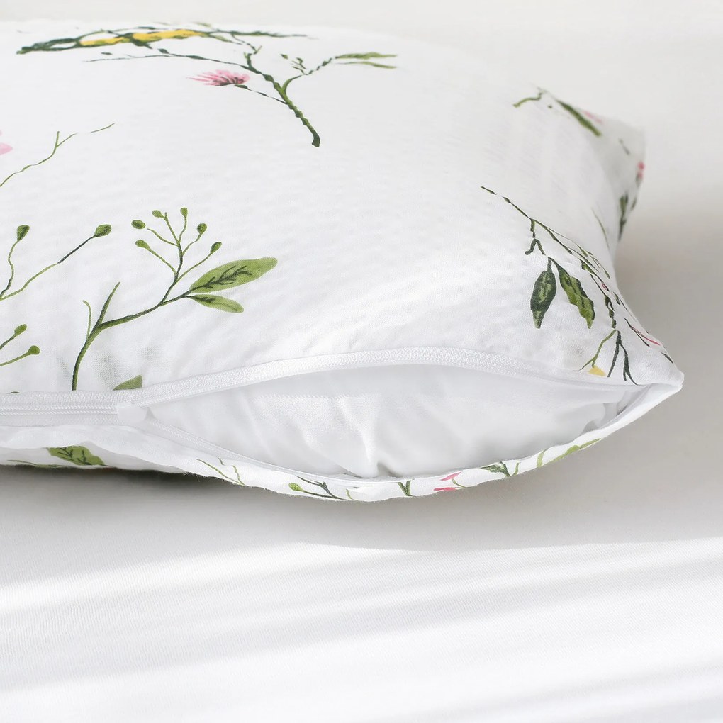 Goldea krepp párnahuzat - élet a természetben 50 x 50 cm