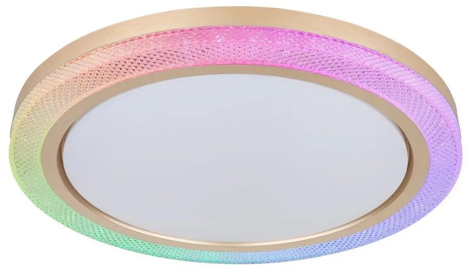Globo 41372-24 - BOLLY LED RGBW mennyezeti lámpa, 20W, 230V, dimmelhető, DO