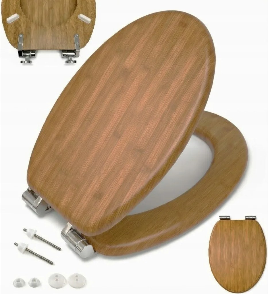 WC-ülőke Szabadon álló Univerzális Fa Kerék Roca Cersanit