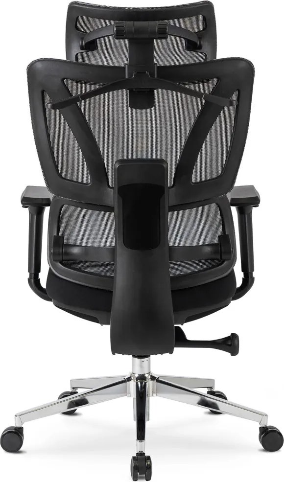 DELSIN forgószék ergonomikus fekete lábtartóval