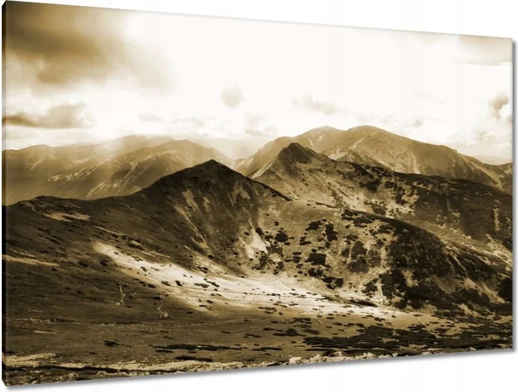 Képek 120x80 Tátra Lengyel hegyek Kilátás