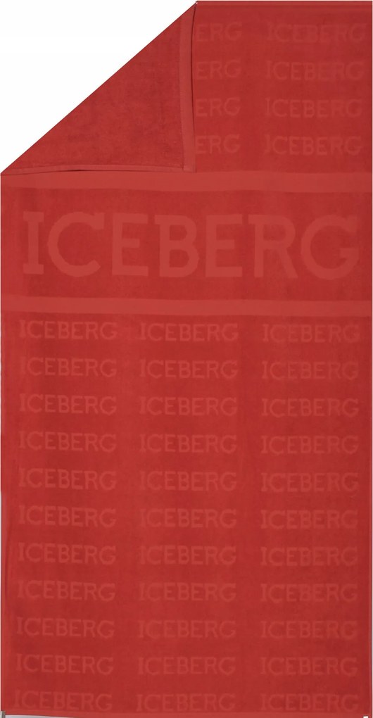 Iceberg Strandtörölköző ICE4MTW01 Red nagy fürdőlepedő