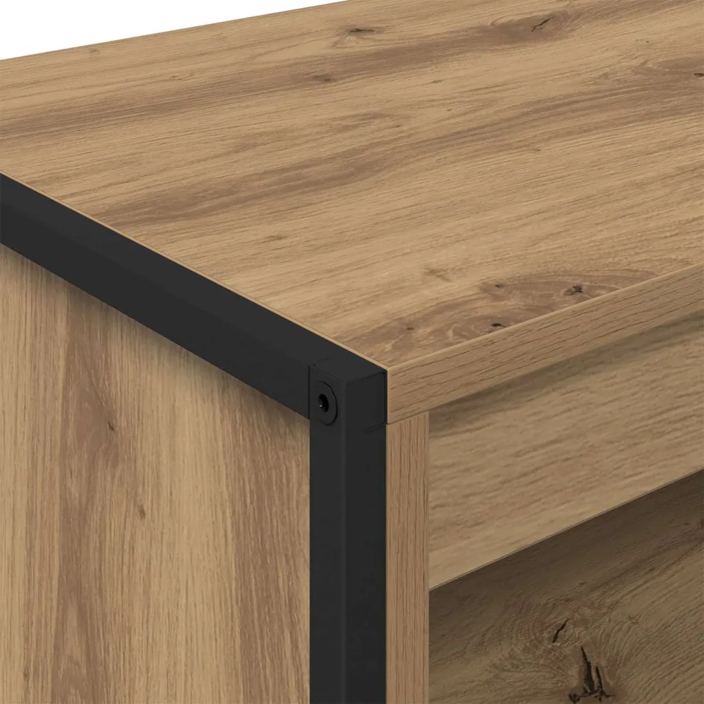 Magas szekrények 2 pcs Művészi tölgy 60 x 36 x 300 cm Faanyag