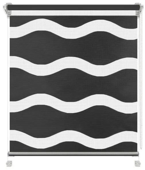 Gario Sávroló Mini Wave Grafit Szélesség: 110 cm, Magasság: 150 cm