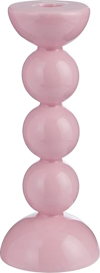 HOLY MOLY kerámia gyertyatartó 20 cm ,rózsaszín