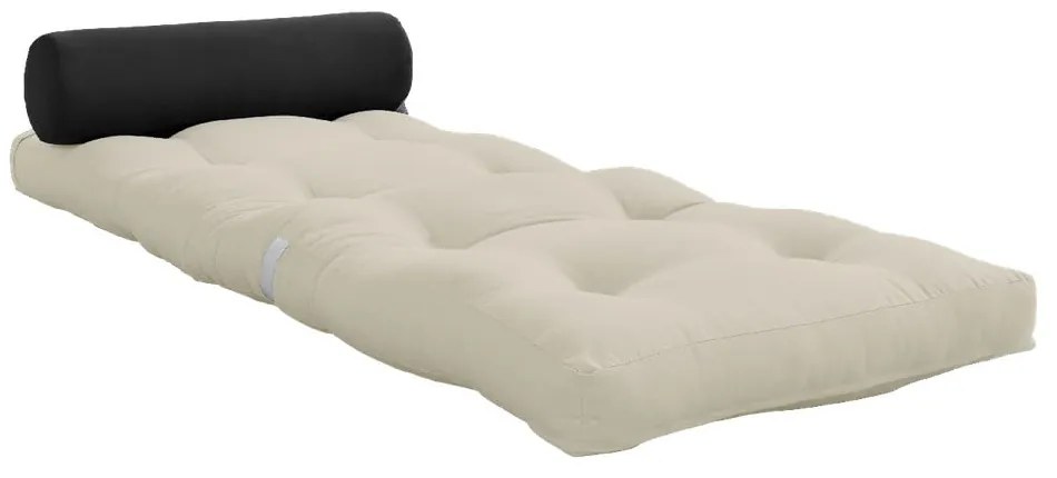 Szürkésbézs futon matrac 70x200 cm Wrap Beige/Dark Grey – Karup Design