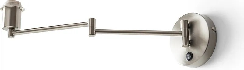 RENDL AVENIDA fali lámpa matt nikkel 230V LED E27 11W