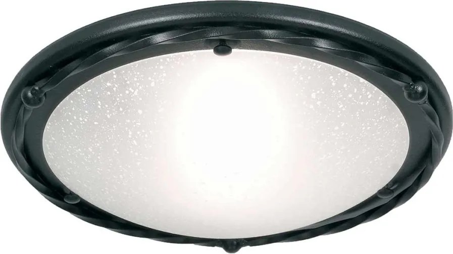 ELSTEAD PB-F-B-BLACK PEMBROKE Kerek Mennyezeti Lámpa Fehér, Fekete E27 IP20
