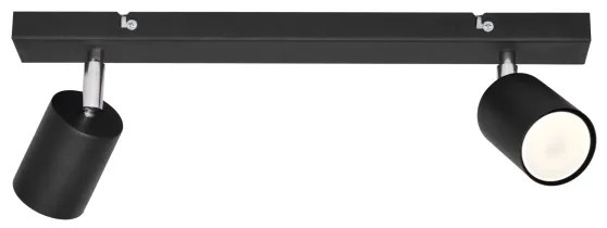 LED Spotlámpa TUNE 2xGU10/4,8W/230V fekete