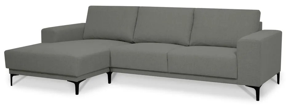 Szürke sarokkanapé (bal oldali) Chile – Scandic