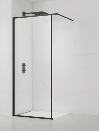 Zuhanyparaván SAT Walk-In lehúzóéllel 90 cm SATWISL90C