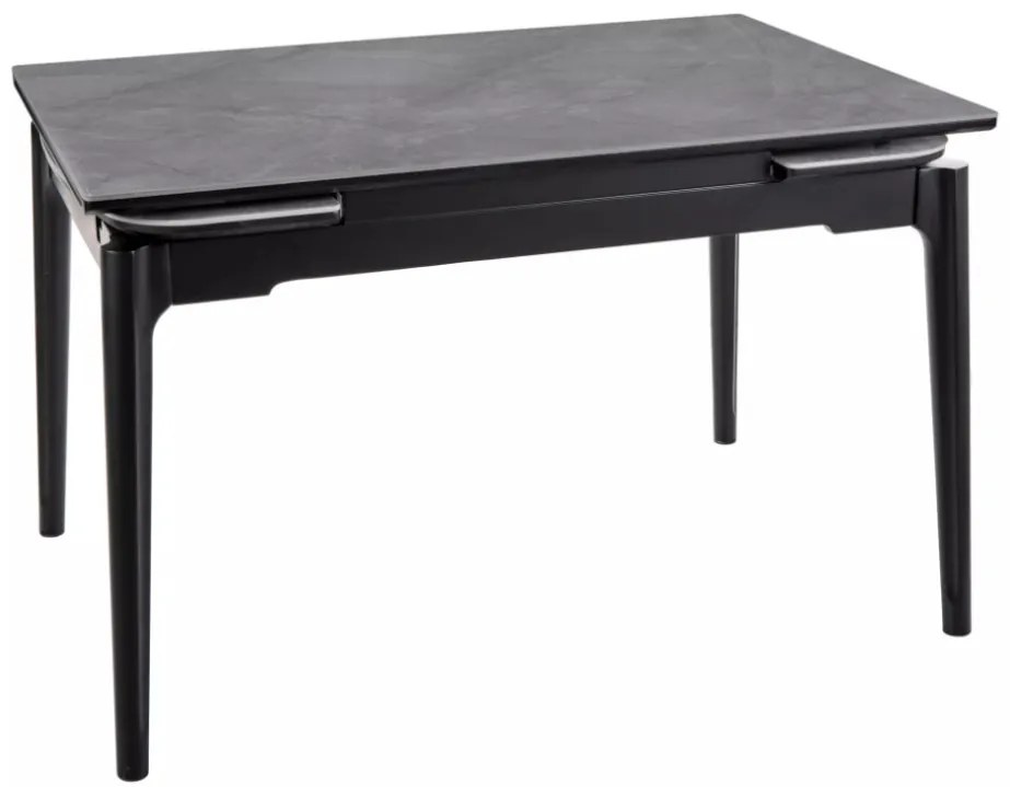 Sento bővíthető étkezőasztal szürke/fekete 120-180cm