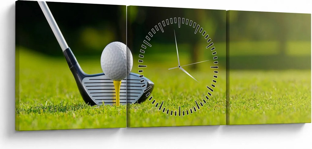 Kép - Golf (órával) (90x30 cm)