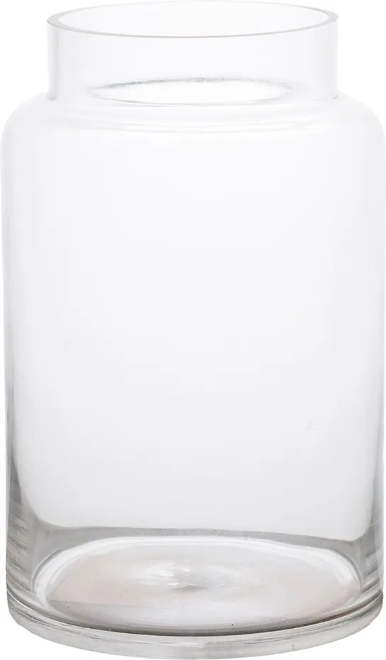 Maja Váza üveg átlátszó 25cm magas