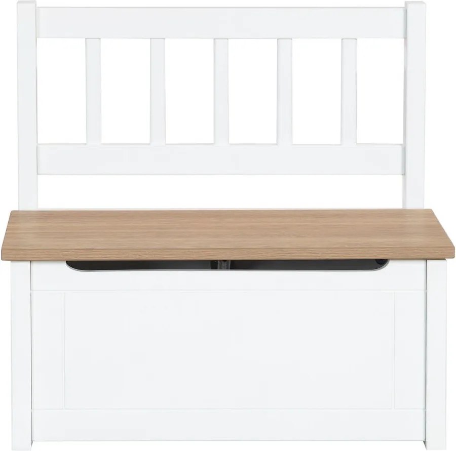 Fehér gyerek pad Woody – Roba