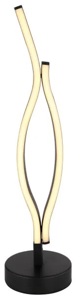 Globo 67206T - LED Asztali lámpa GERONIMO LED/12W/230V fekete