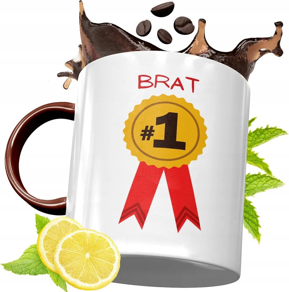 Bordó Bögre Testvérnek Születésnapra Ajándék fényképes nyomattal