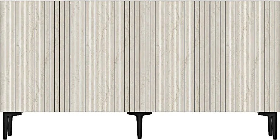 Zeynep 150 - White, Travertine