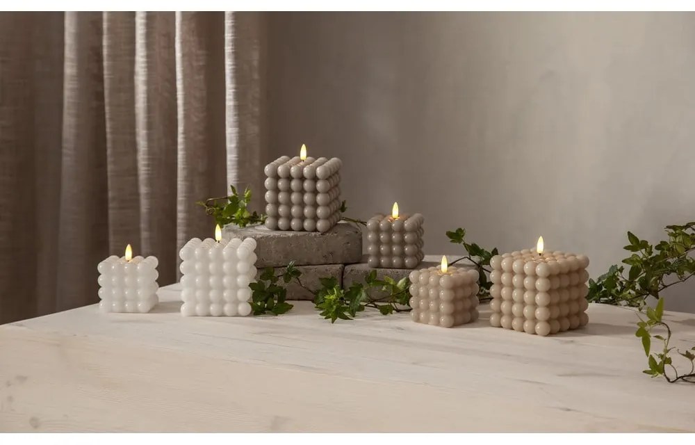 LED gyertya (magasság 12,5 cm) Flamme Dot – Star Trading