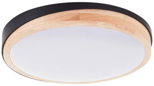 Brilliant - LED Dimmelhető mennyezeti lámpa BAARLO LED/24W/230V átm. 35 cm fekete